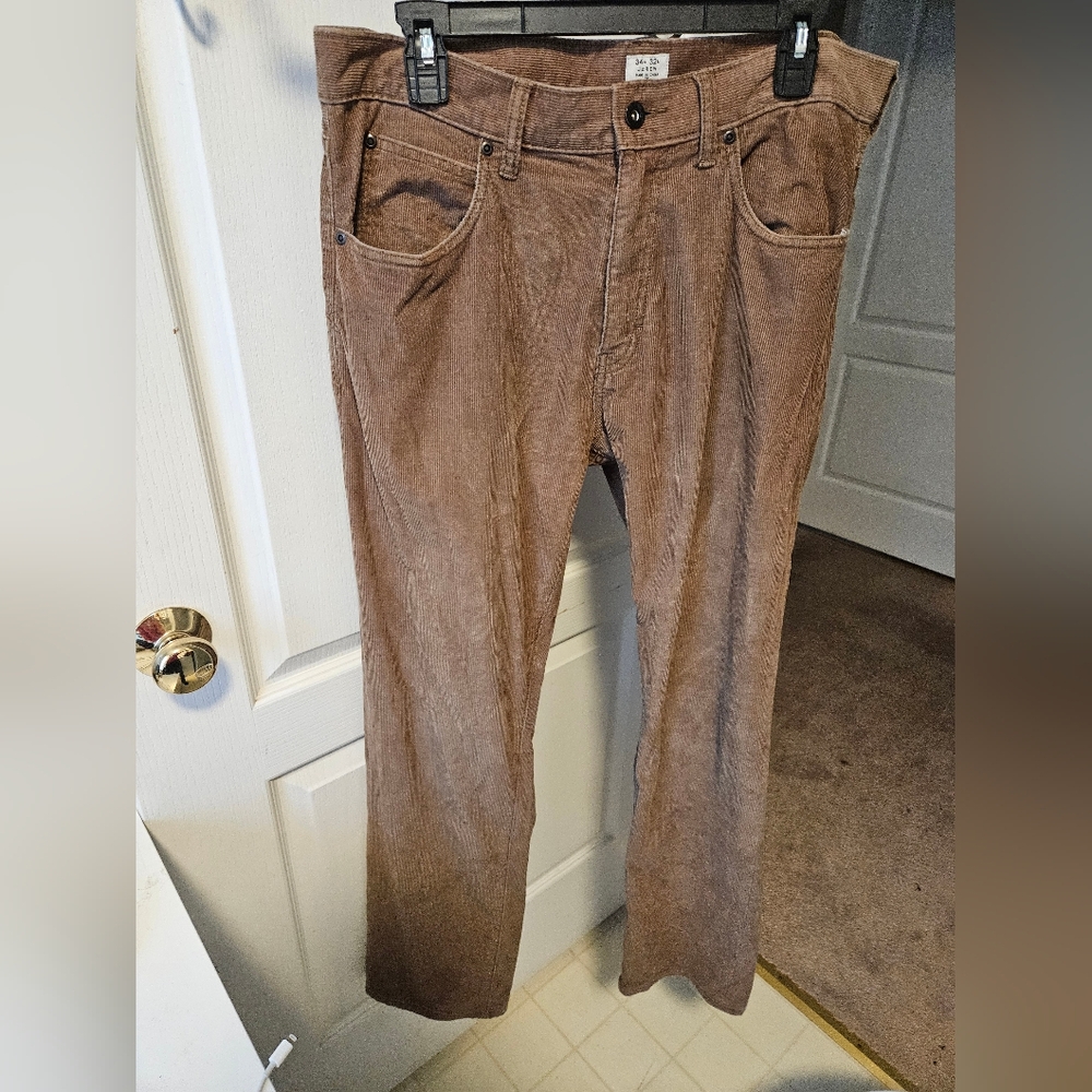 J. Crew Men's Tan Corduroy Pants